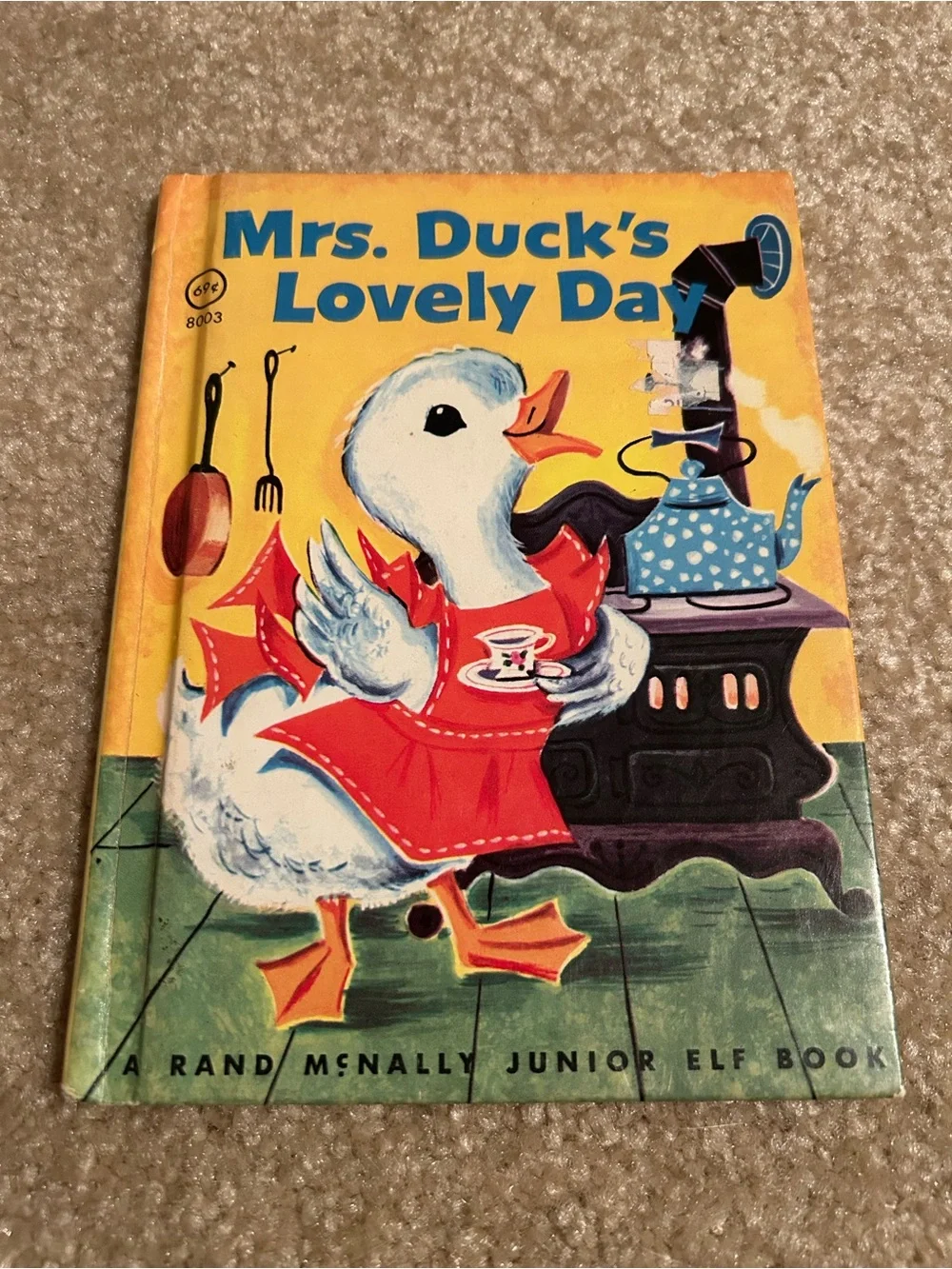 Mrs. Duck's Lovely Day - A Rand McNally children’s book. 1958